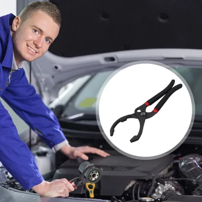 Durable Black Oil Filter Wrench - Image 3